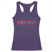 Vintage Norway Fotball Racerback Tank Top Scandinavian Pride Fan Gift