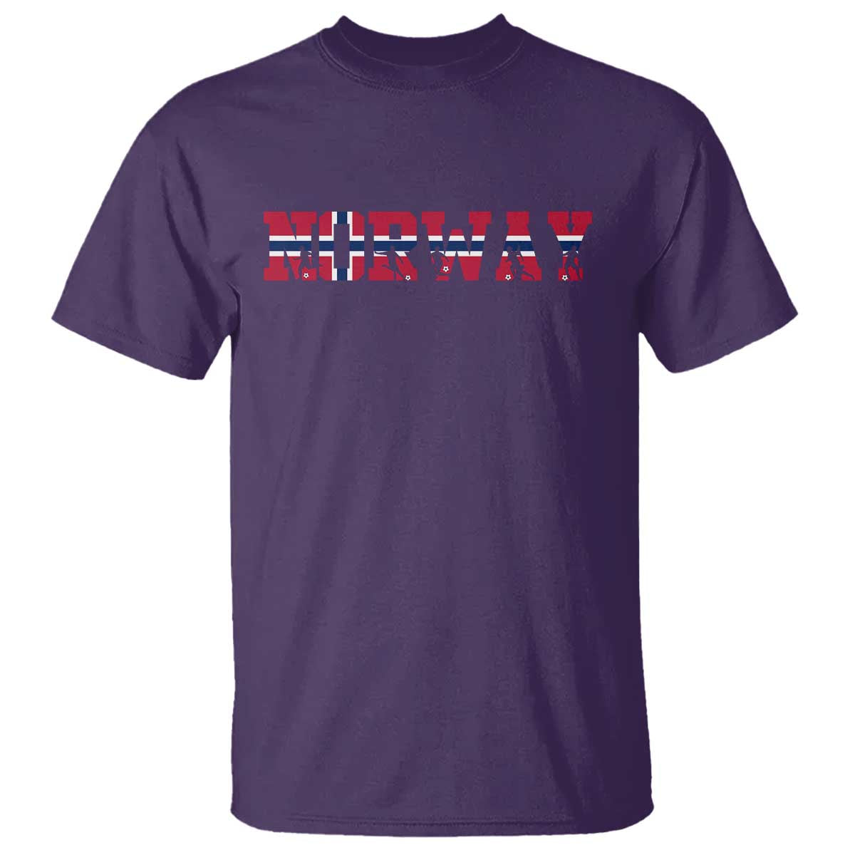 Vintage Norway Fotball T Shirt Scandinavian Pride Fan Gift