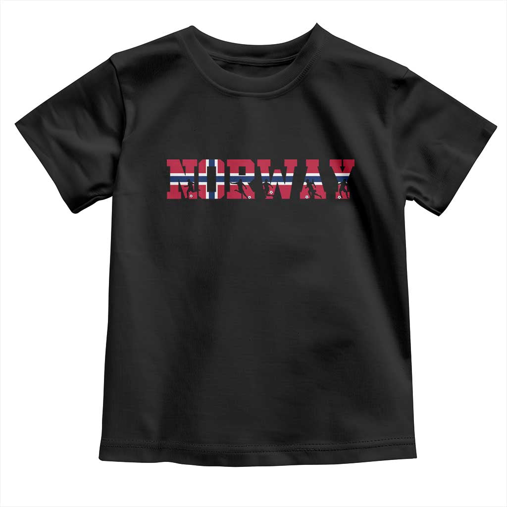 Vintage Norway Fotball Toddler T Shirt Scandinavian Pride Fan Gift