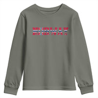 Vintage Norway Fotball Youth Sweatshirt Scandinavian Pride Fan Gift