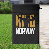 King Of Norway Football Garden Flag Proud Norwegian Supporter Fan