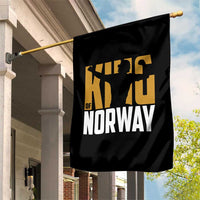King Of Norway Football Garden Flag Proud Norwegian Supporter Fan
