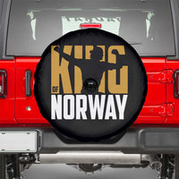 King Of Norway Football Spare Tire Cover Proud Norwegian Supporter Fan