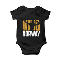 King Of Norway Football Baby Onesie Proud Norwegian Supporter Fan