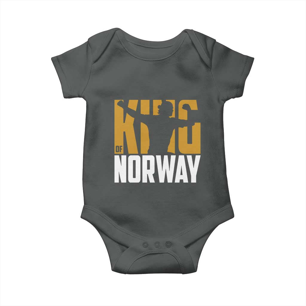 King Of Norway Football Baby Onesie Proud Norwegian Supporter Fan