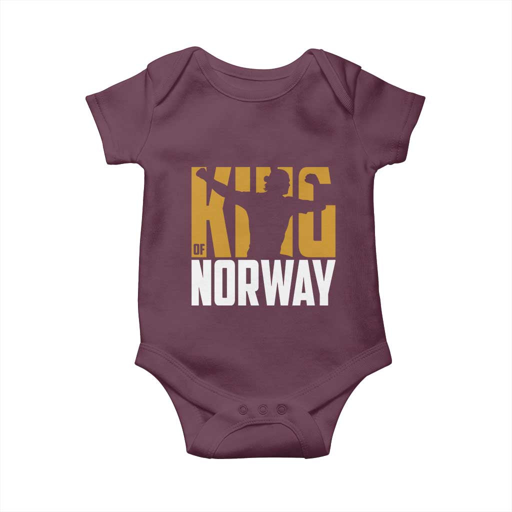 King Of Norway Football Baby Onesie Proud Norwegian Supporter Fan