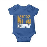 King Of Norway Football Baby Onesie Proud Norwegian Supporter Fan