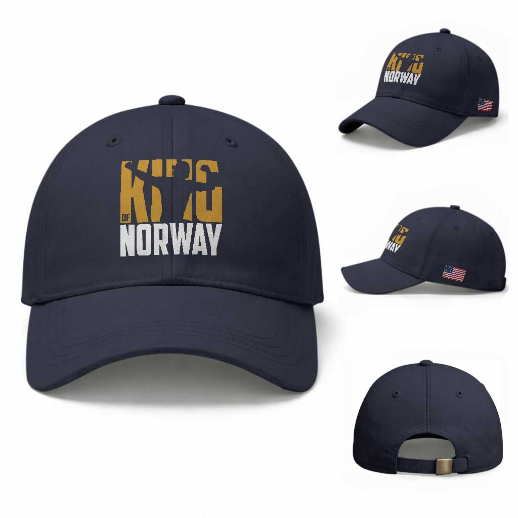 King Of Norway Football Baseball Cap Proud Norwegian Supporter Fan