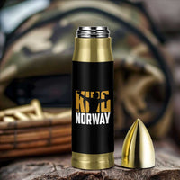 King Of Norway Football Bullet Tumbler Proud Norwegian Supporter Fan
