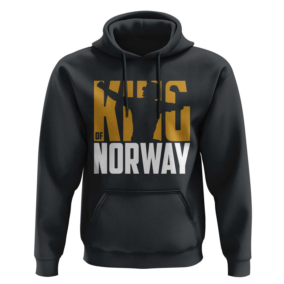 King Of Norway Football Hoodie Proud Norwegian Supporter Fan