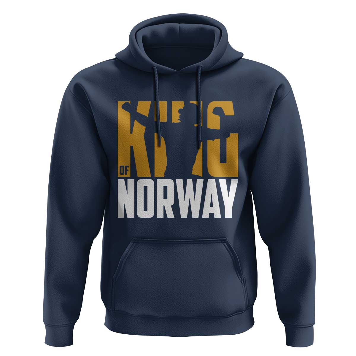 King Of Norway Football Hoodie Proud Norwegian Supporter Fan
