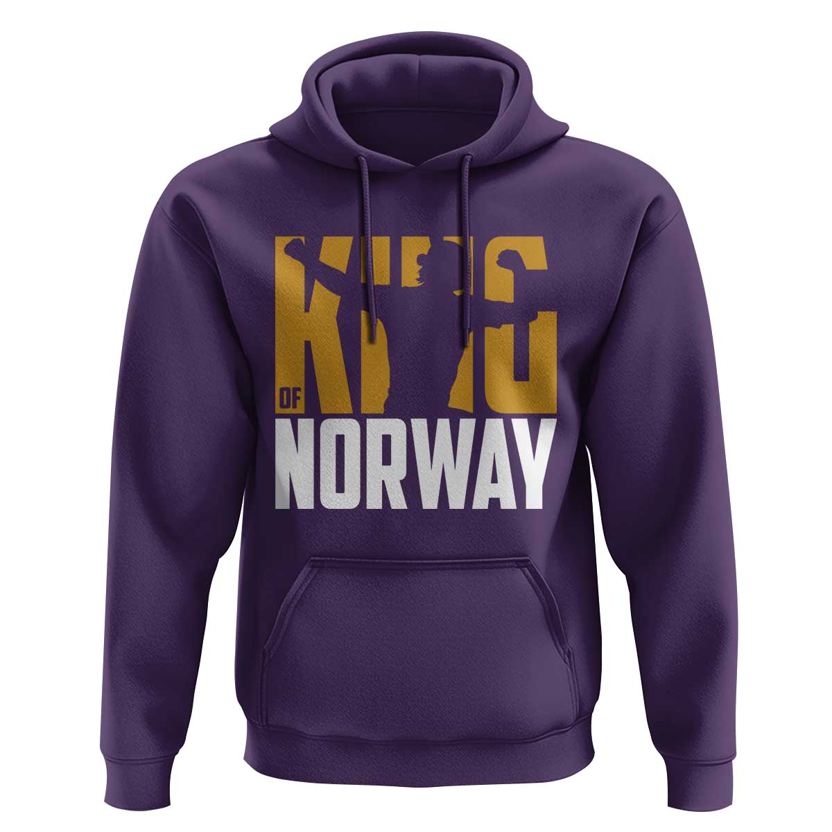 King Of Norway Football Hoodie Proud Norwegian Supporter Fan
