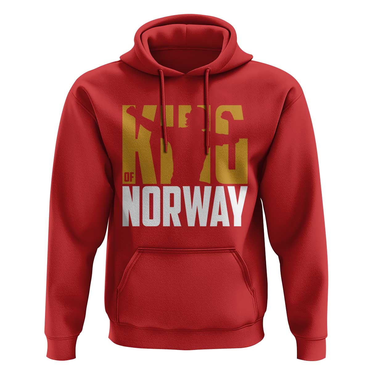 King Of Norway Football Hoodie Proud Norwegian Supporter Fan