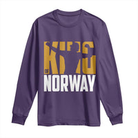 King Of Norway Football Long Sleeve Shirt Proud Norwegian Supporter Fan