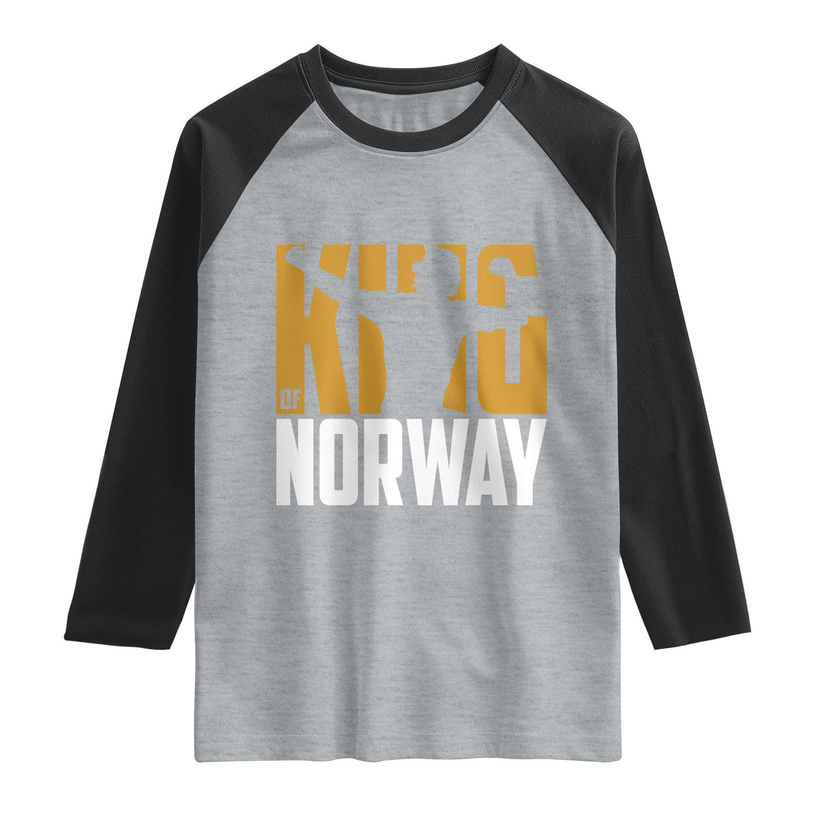 King Of Norway Football Raglan Shirt Proud Norwegian Supporter Fan