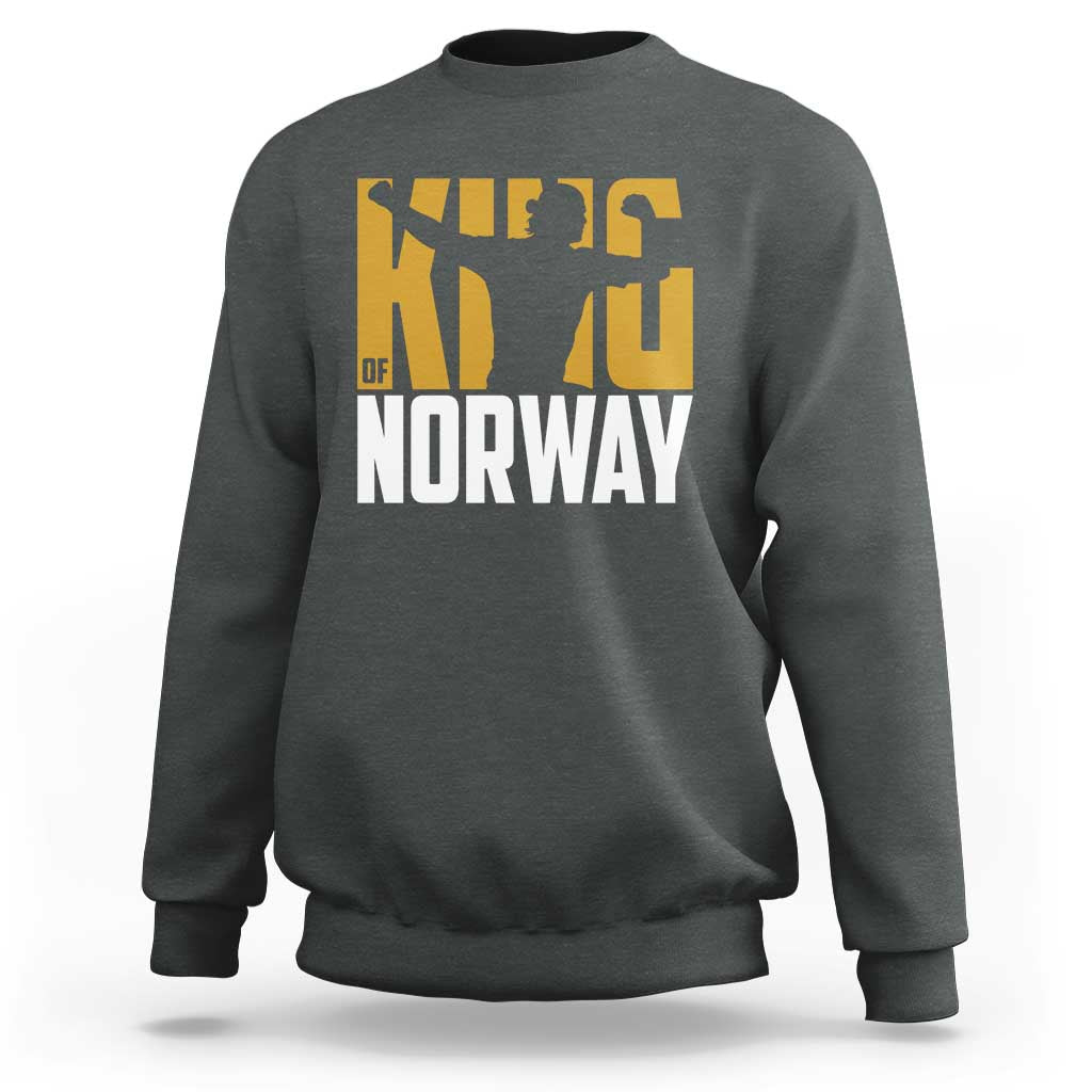 King Of Norway Football Sweatshirt Proud Norwegian Supporter Fan