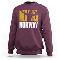 King Of Norway Football Sweatshirt Proud Norwegian Supporter Fan