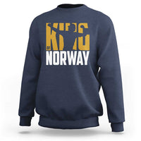 King Of Norway Football Sweatshirt Proud Norwegian Supporter Fan