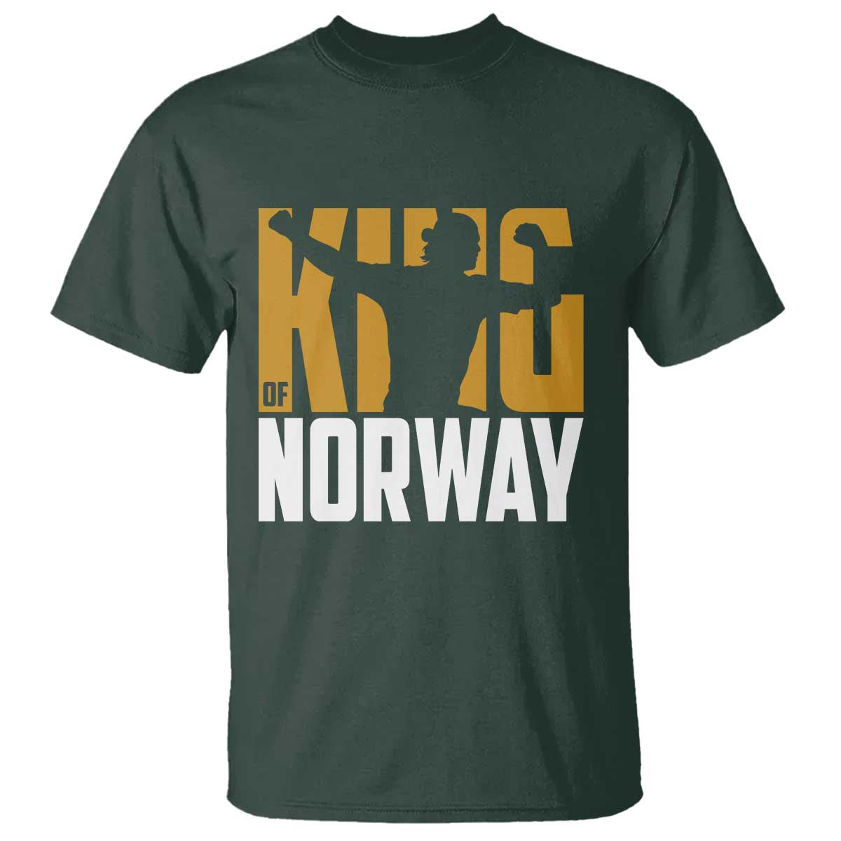 King Of Norway Football T Shirt Proud Norwegian Supporter Fan