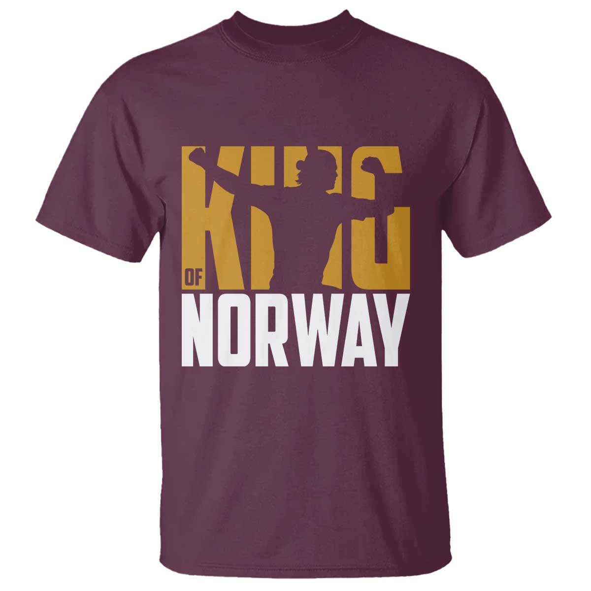 King Of Norway Football T Shirt Proud Norwegian Supporter Fan