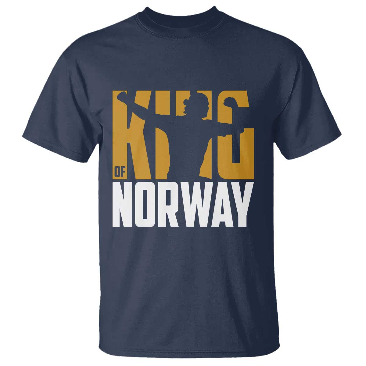 King Of Norway Football T Shirt Proud Norwegian Supporter Fan