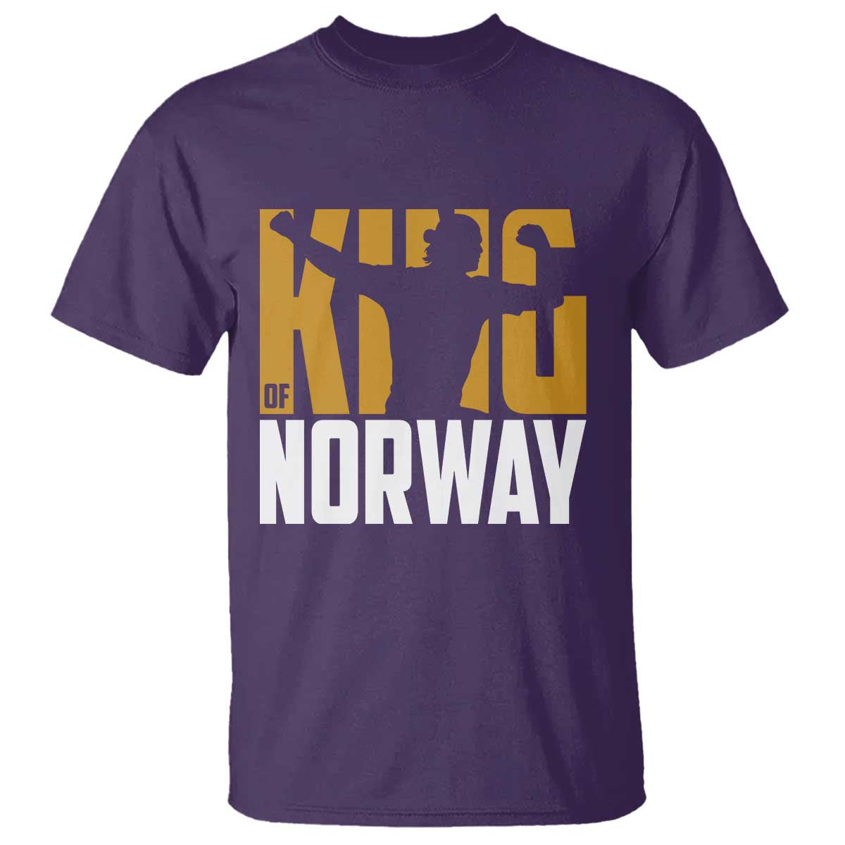 King Of Norway Football T Shirt Proud Norwegian Supporter Fan