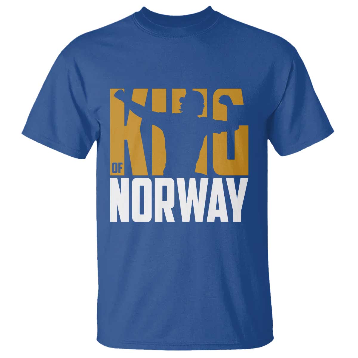King Of Norway Football T Shirt Proud Norwegian Supporter Fan