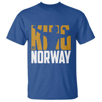King Of Norway Football T Shirt Proud Norwegian Supporter Fan