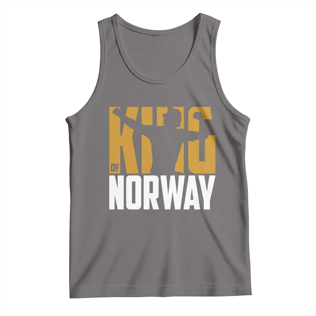 King Of Norway Football Tank Top Proud Norwegian Supporter Fan