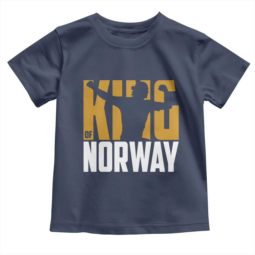 King Of Norway Football Toddler T Shirt Proud Norwegian Supporter Fan