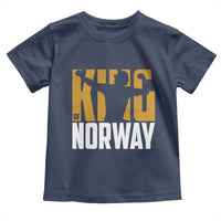 King Of Norway Football Toddler T Shirt Proud Norwegian Supporter Fan