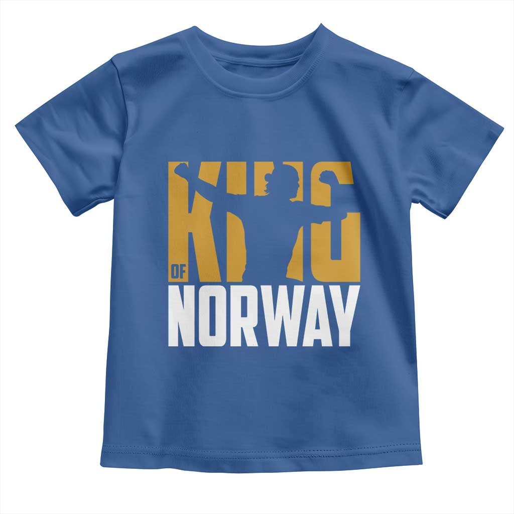 King Of Norway Football Toddler T Shirt Proud Norwegian Supporter Fan