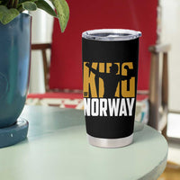 King Of Norway Football Tumbler Cup Proud Norwegian Supporter Fan