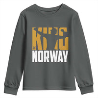 King Of Norway Football Youth Sweatshirt Proud Norwegian Supporter Fan