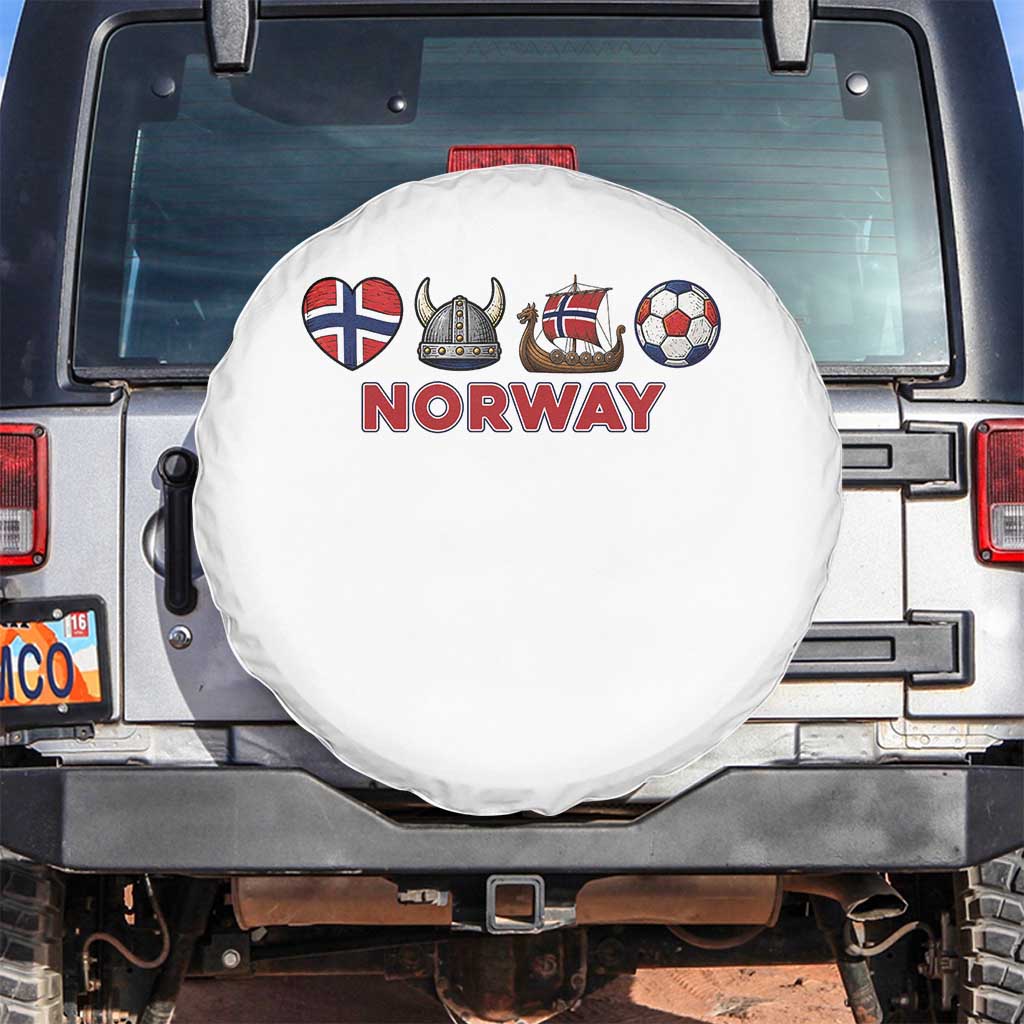 Norwegian Pride Spare Tire Cover Norway Soccer Football Supporter Gift