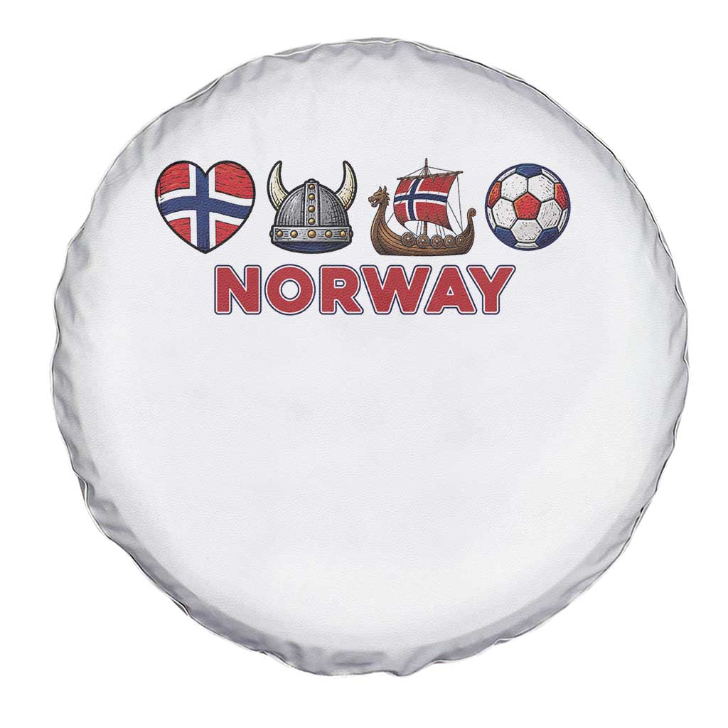 Norwegian Pride Spare Tire Cover Norway Soccer Football Supporter Gift