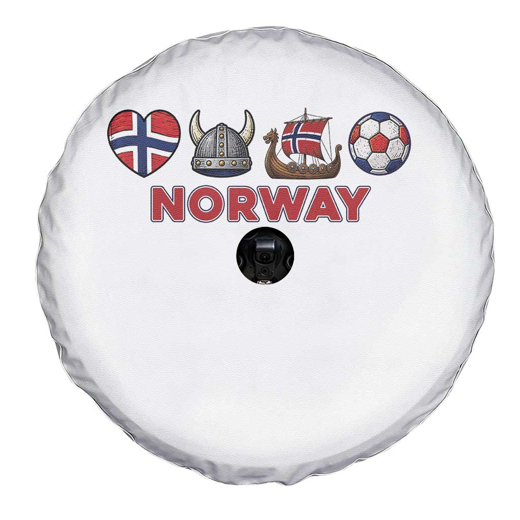 Norwegian Pride Spare Tire Cover Norway Soccer Football Supporter Gift