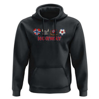 Norwegian Pride Hoodie Norway Soccer Football Supporter Gift