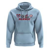 Norwegian Pride Hoodie Norway Soccer Football Supporter Gift