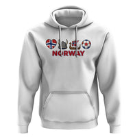 Norwegian Pride Hoodie Norway Soccer Football Supporter Gift