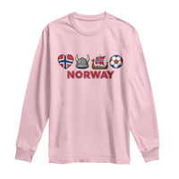 Norwegian Pride Long Sleeve Shirt Norway Soccer Football Supporter Gift