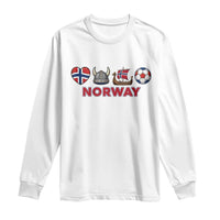Norwegian Pride Long Sleeve Shirt Norway Soccer Football Supporter Gift
