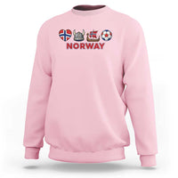 Norwegian Pride Sweatshirt Norway Soccer Football Supporter Gift
