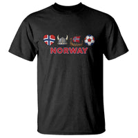 Norwegian Pride T Shirt Norway Soccer Football Supporter Gift