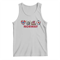 Norwegian Pride Tank Top Norway Soccer Football Supporter Gift