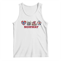 Norwegian Pride Tank Top Norway Soccer Football Supporter Gift