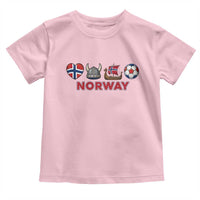 Norwegian Pride Toddler T Shirt Norway Soccer Football Supporter Gift