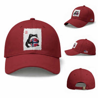 Grumpy Frog Norway Soccer Fan Baseball Cap Japanese Style Match Day