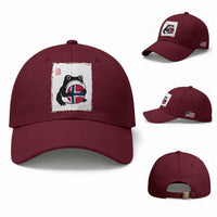 Grumpy Frog Norway Soccer Fan Baseball Cap Japanese Style Match Day