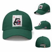 Grumpy Frog Norway Soccer Fan Baseball Cap Japanese Style Match Day